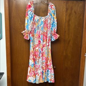 Floral Multicolor Dress
